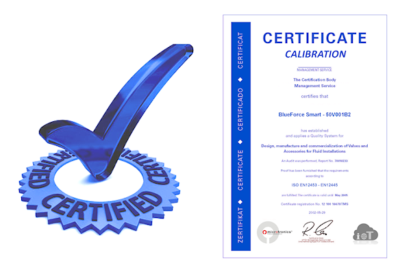 Calibration certificate request 