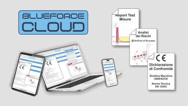 BlueForce Cloud Area, web portal for drafting the Technical File