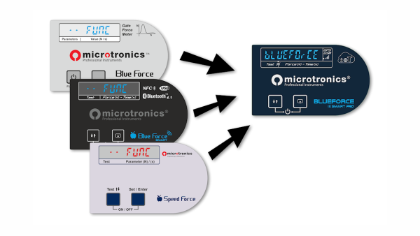 Upgrade Smart Pro, update previous BlueForce instruments to the Pro version