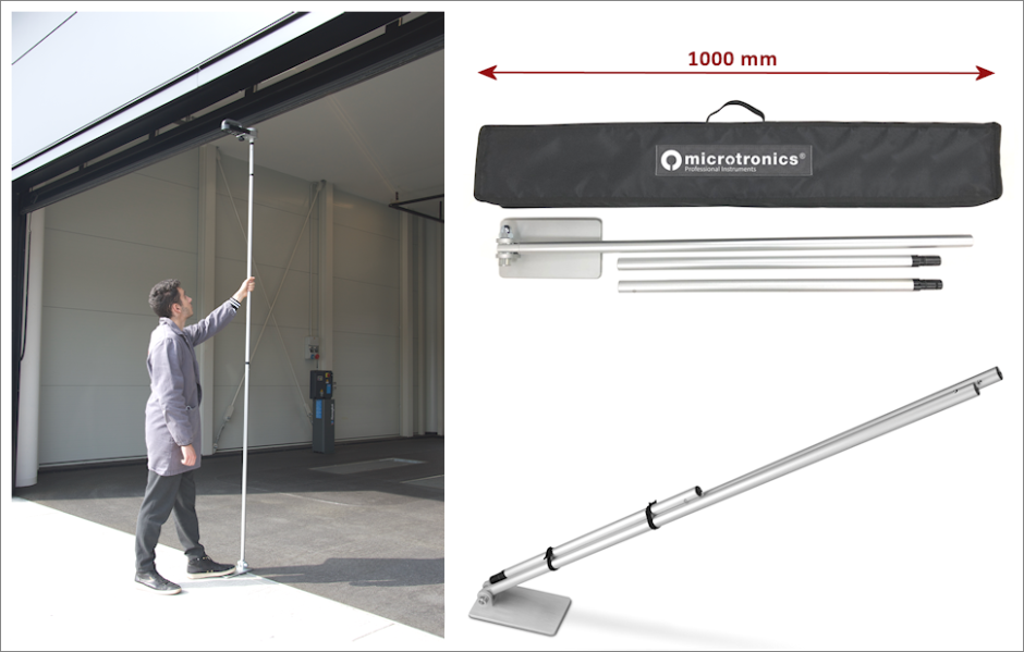 Applications of the angle extension for force measurements at 2.5 m