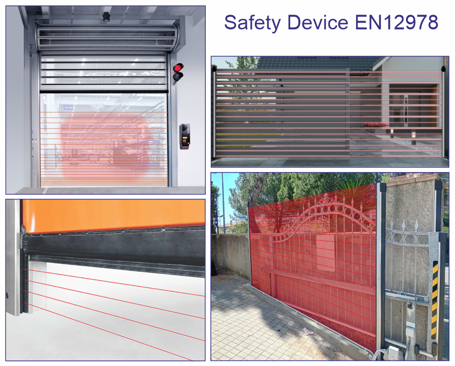 Safety devices represented by the EN12978 Standard