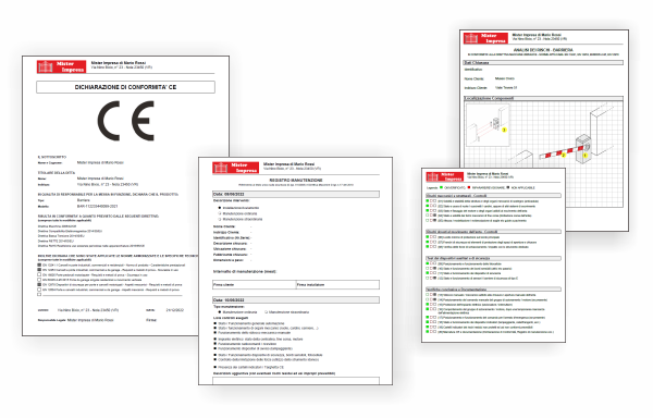 Dossier Technique, documentation relative à la certification