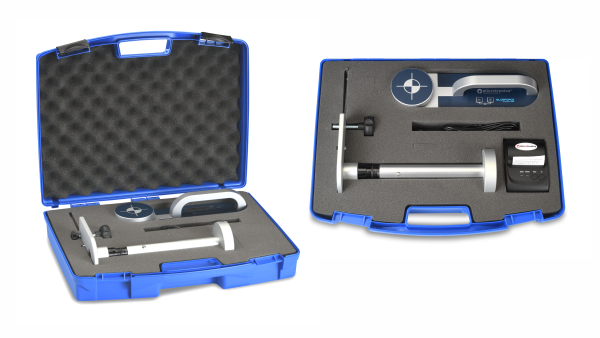 Verfügbare Kits für das BlueForce Gerät mit Zubehör und Koffer