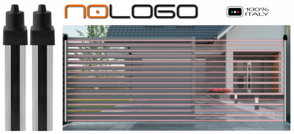 Nologo, Infrarot-Sicherheitsbarrieren für Tore und Türen
